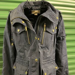 Michael Kors navy rain / windbreaker spring jacket